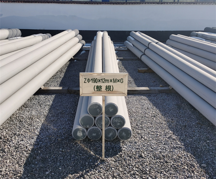 汶上190×12米钢筋混凝土水泥电线杆
